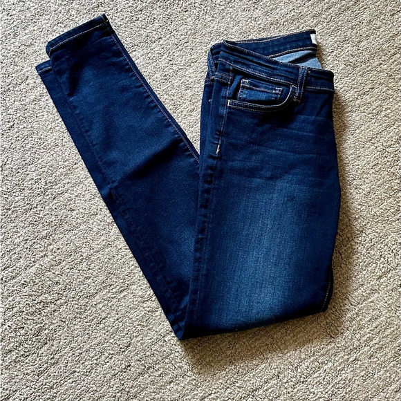 Hudson Jeans Dark Blue Skinny Jeans - Picture 3 of 5